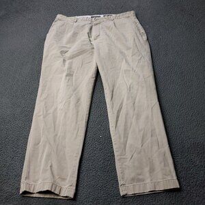 Black Brown Chino Pants Mens 38 x29 Tan Beige Khaki Casual Adult